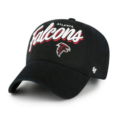 47 brand Atlanta Falcons '47 Women's Ariana Clean Up Adjustable Hat Black