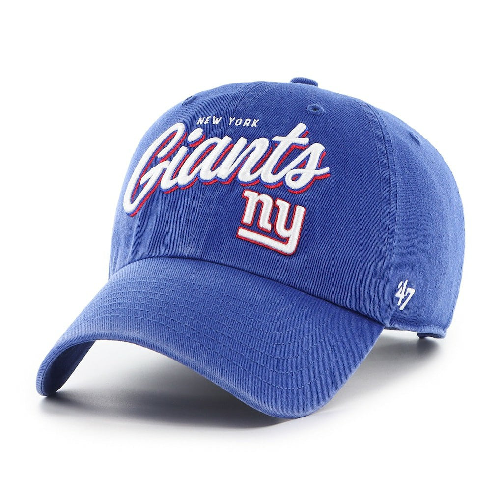 47 brand New York Giants '47 Women's Ariana Clean Up Adjustable Hat Royal
