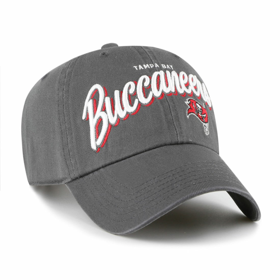 47 brand Tampa Bay Buccaneers '47 Women's Ariana Clean Up Adjustable Hat Graphite