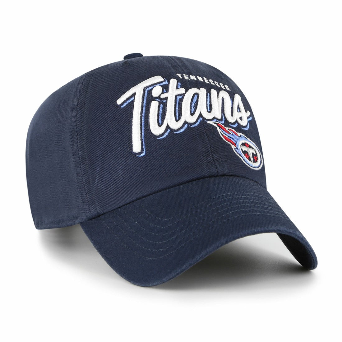 47 brand Tennessee Titans '47 Women's Ariana Clean Up Adjustable Hat Navy