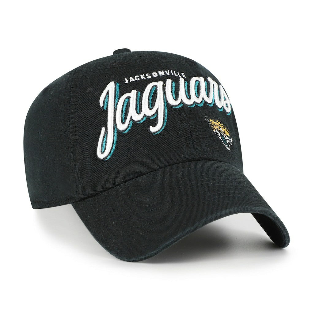 47 brand Jacksonville Jaguars '47 Women's Ariana Clean Up Adjustable Hat Black