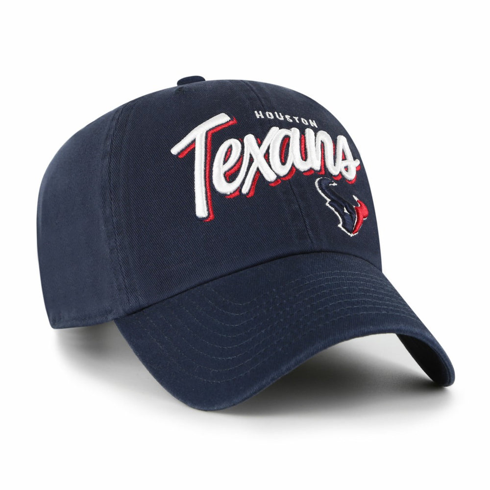 47 brand Houston Texans '47 Women's Ariana Clean Up Adjustable Hat Navy