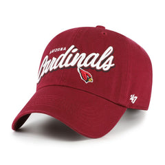 47 brand Arizona Cardinals '47 Women's Ariana Clean Up Adjustable Hat Cardinal