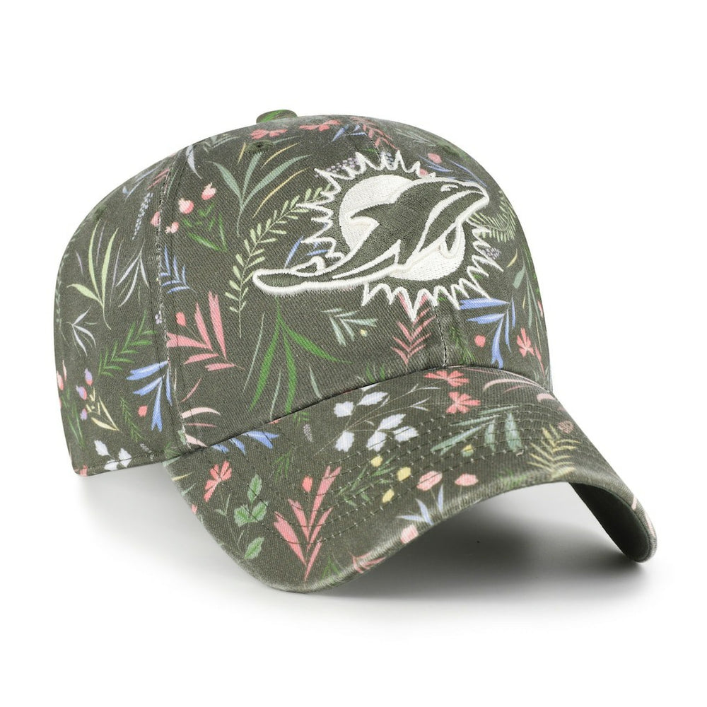 47 brand Miami Dolphins '47 Women's Verbena Clean Up Adjustable Hat Green