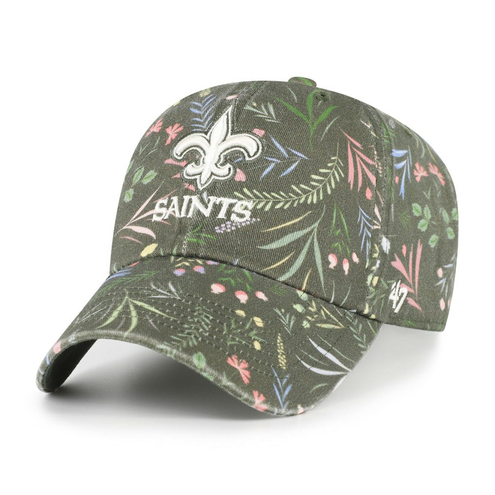 47 brand New Orleans Saints '47 Women's Verbena Clean Up Adjustable Hat Green