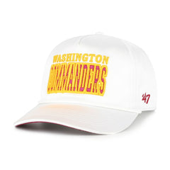 47 brand Washington Commanders '47 Women's Outspoken Hitch Adjustable Hat White