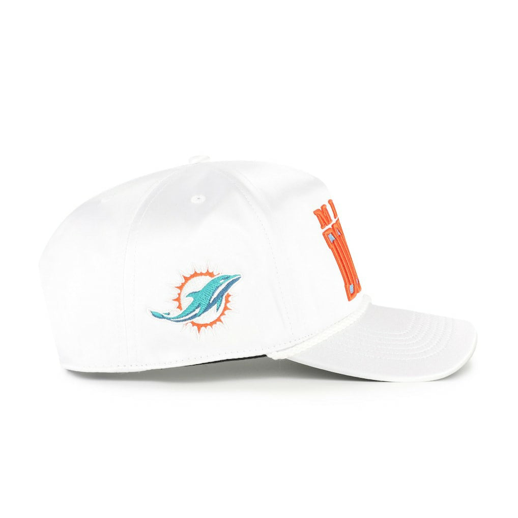 47 brand Miami Dolphins '47 Women's Outspoken Hitch Adjustable Hat White