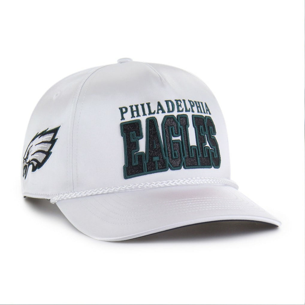 47 brand Philadelphia Eagles '47 Women's Outspoken Hitch Adjustable Hat White