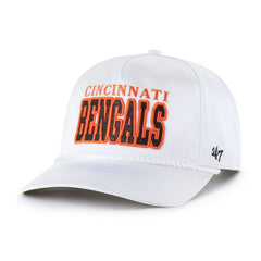 47 brand Cincinnati Bengals '47 Women's Outspoken Hitch Adjustable Hat White