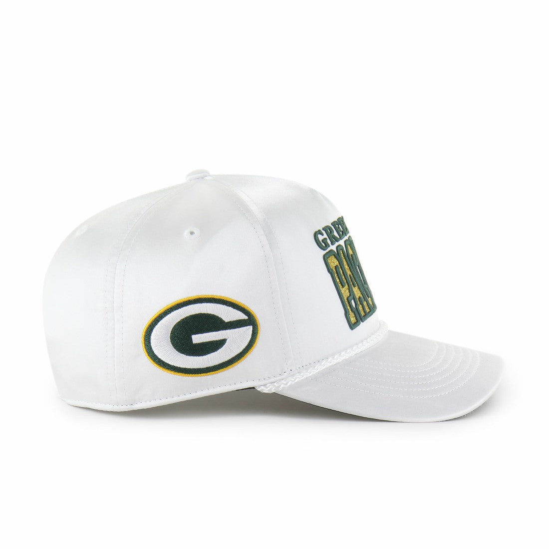 47 brand Green Bay Packers '47 Women's Outspoken Hitch Adjustable Hat White
