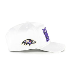 47 brand Baltimore Ravens '47 Women's Outspoken Hitch Adjustable Hat White