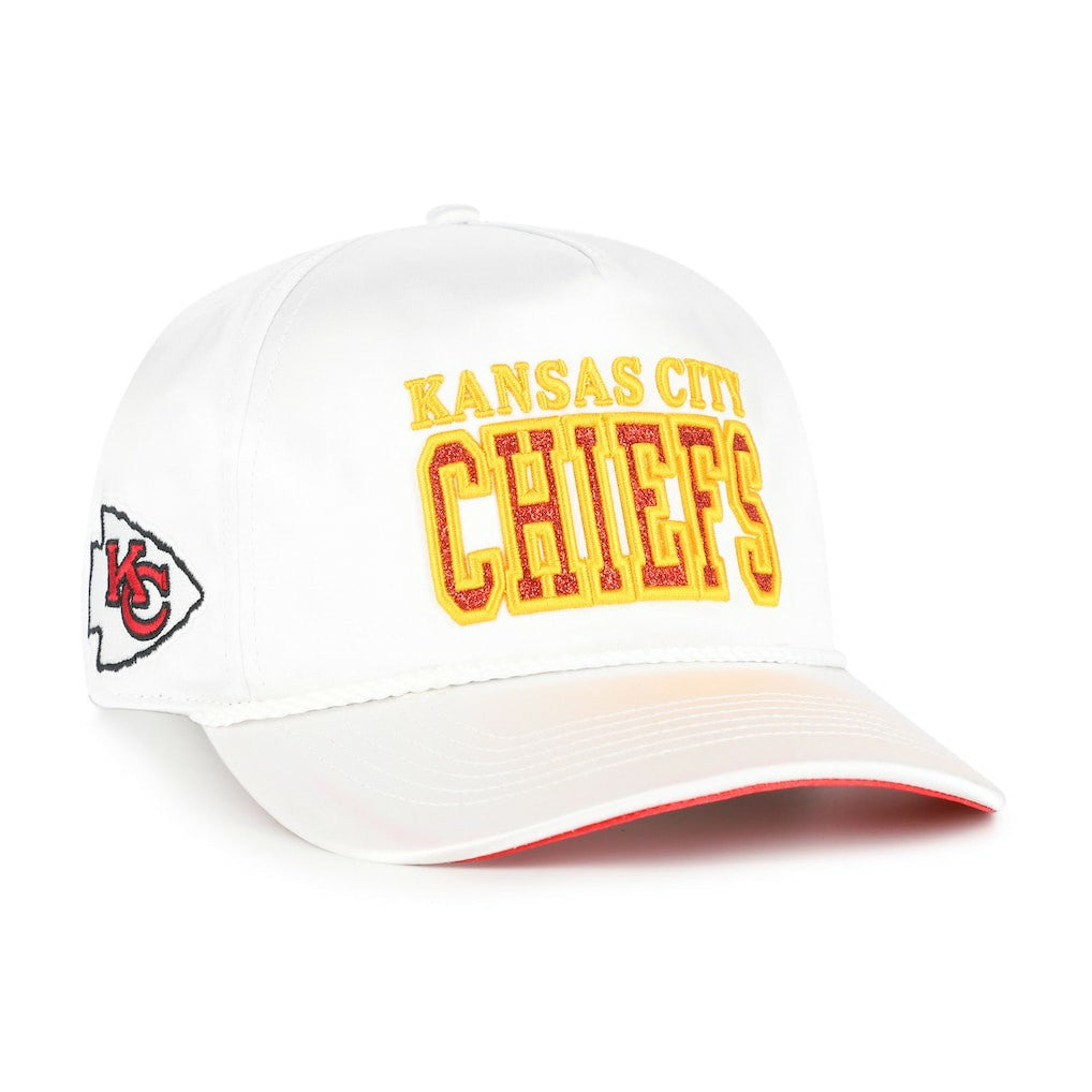 47 brand Kansas City Chiefs '47 Women's Outspoken Hitch Adjustable Hat White