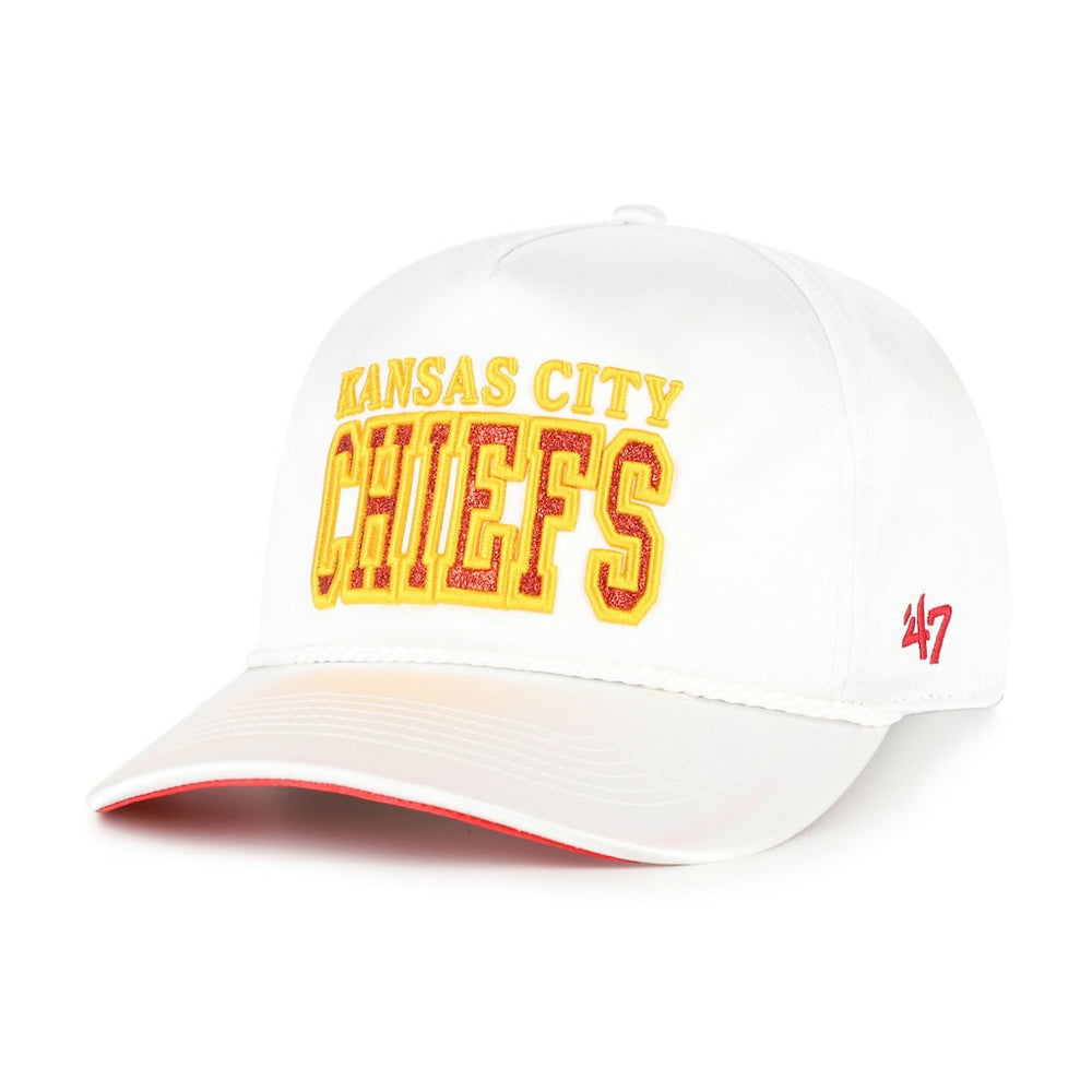 47 brand Kansas City Chiefs '47 Women's Outspoken Hitch Adjustable Hat White