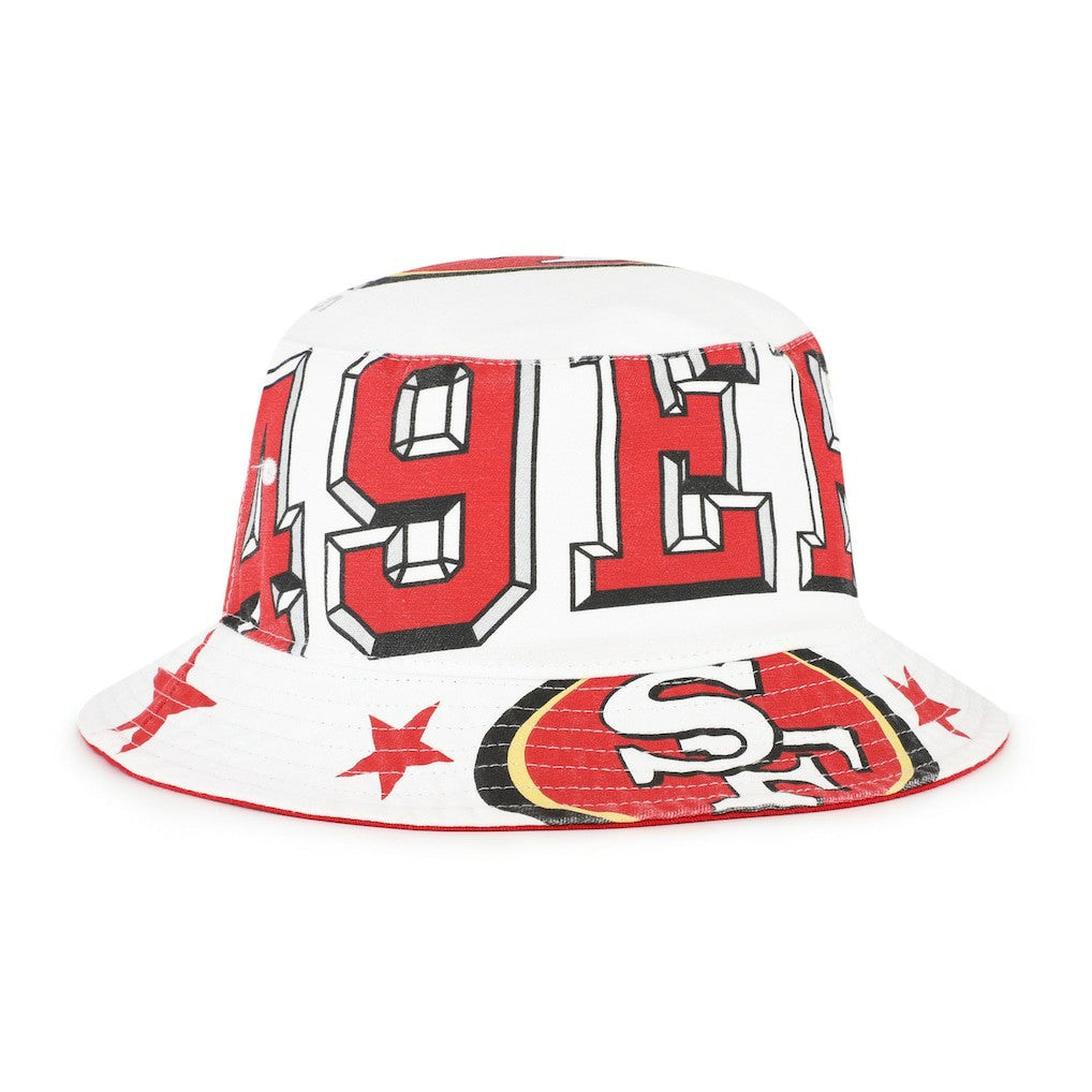 47 brand San Francisco 49ers '47 Women's Energize Bucket Hat White