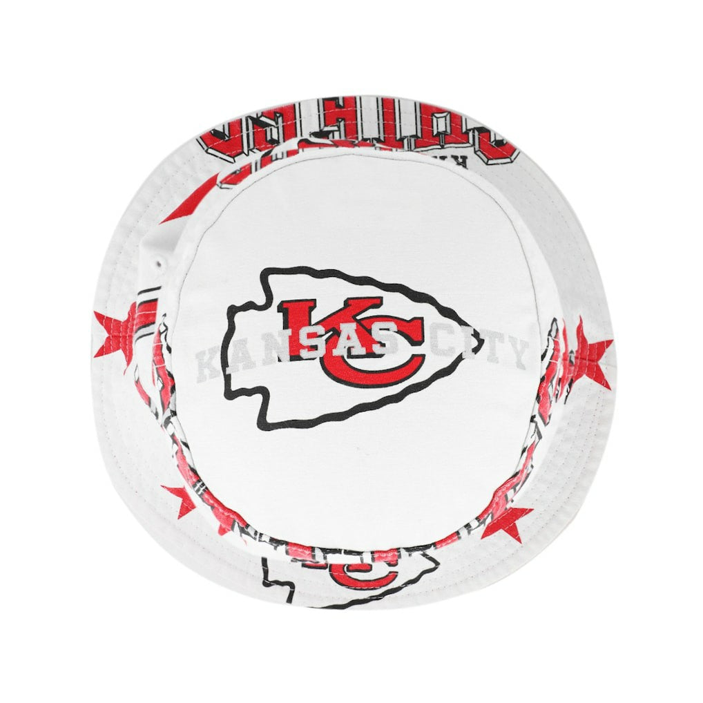 47 brand Kansas City Chiefs '47 Women's Energize Bucket Hat White