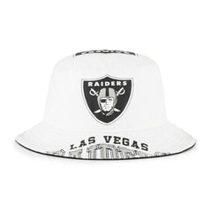 47 brand Las Vegas Raiders '47 Women's Energize Bucket Hat White