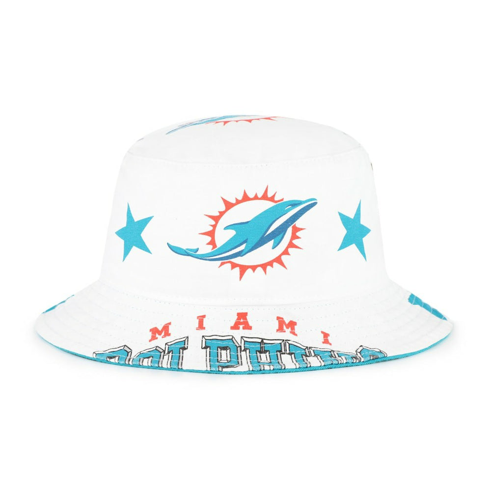 47 brand Miami Dolphins '47 Women's Energize Bucket Hat White