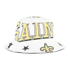 47 brand New Orleans Saints '47 Women's Energize Bucket Hat White