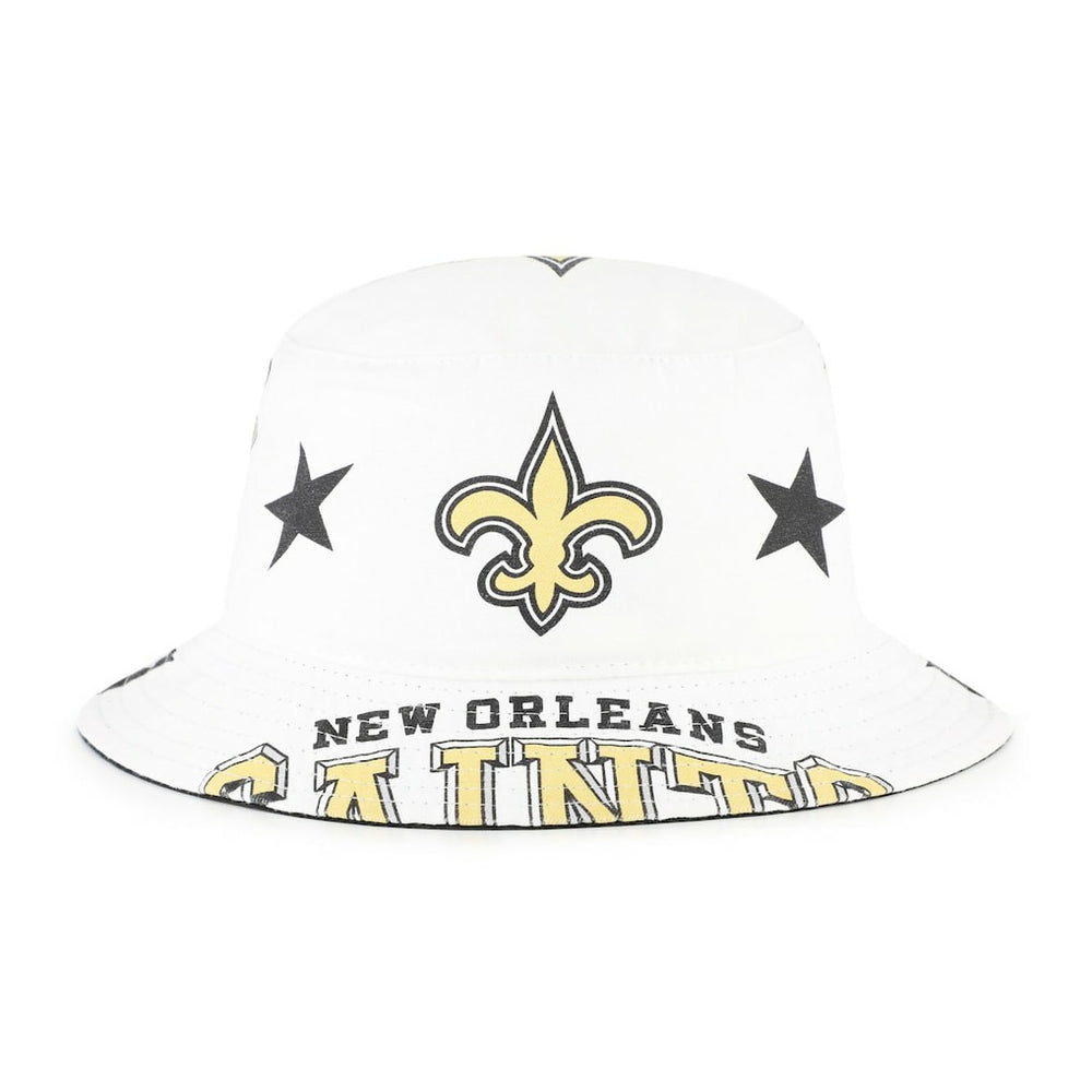 47 brand New Orleans Saints '47 Women's Energize Bucket Hat White