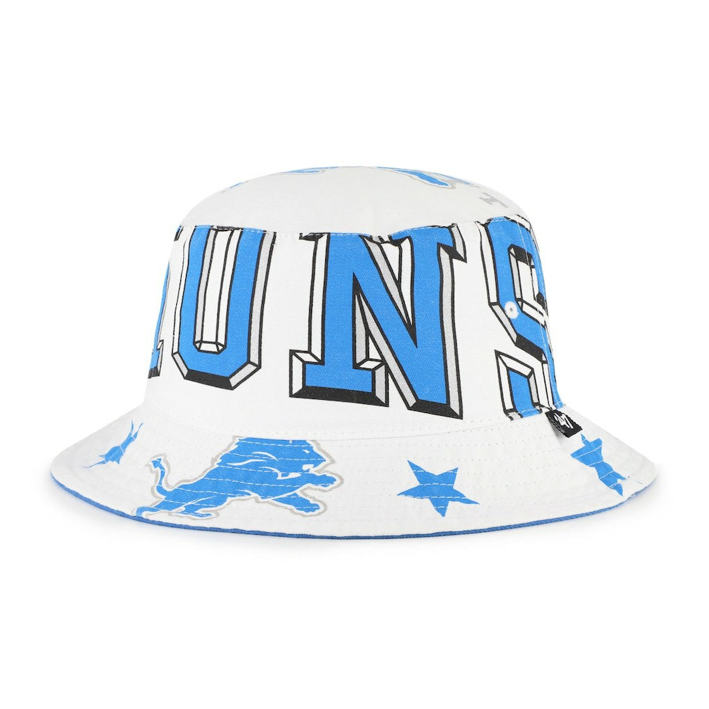 47 brand Detroit Lions '47 Women's Energize Bucket Hat White