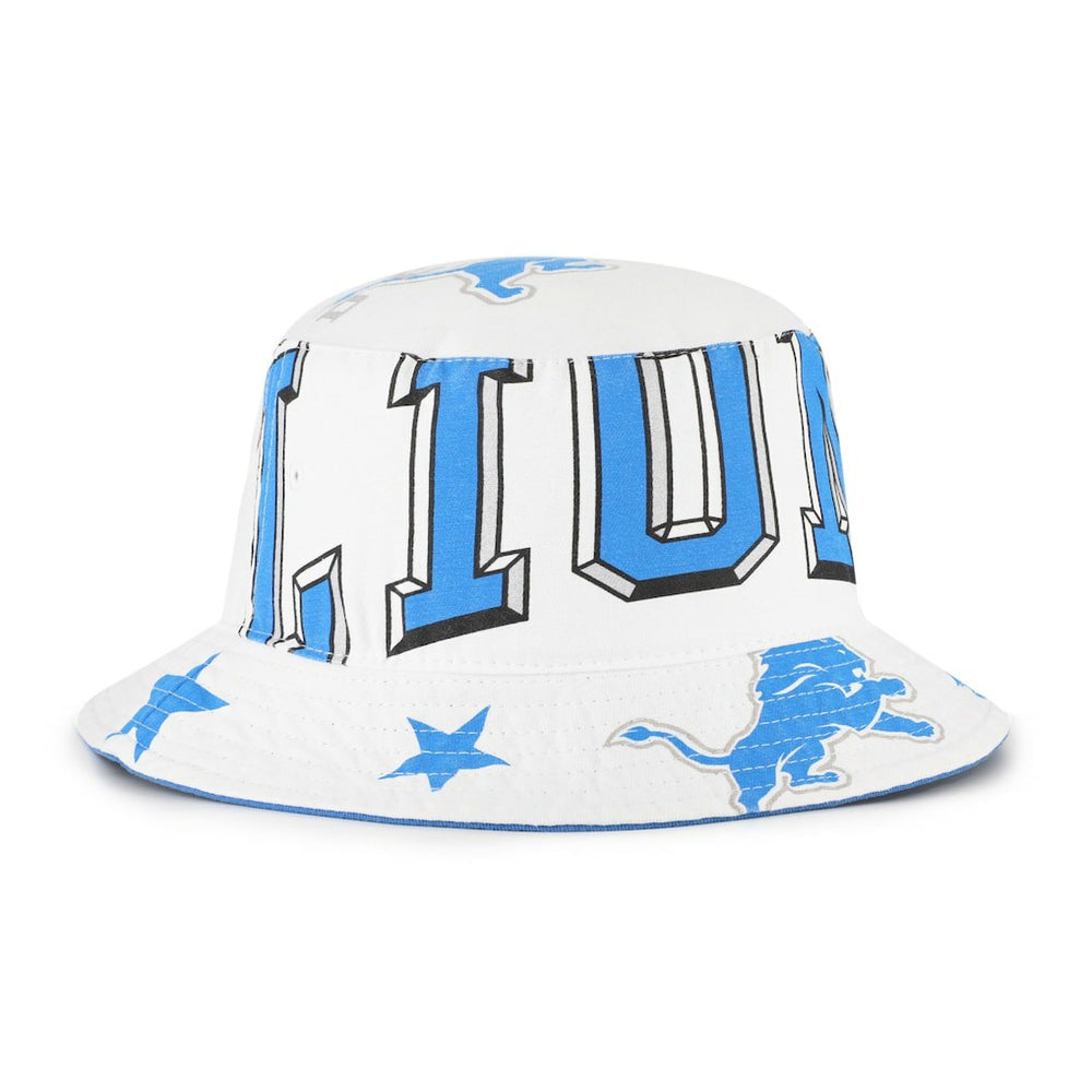 47 brand Detroit Lions '47 Women's Energize Bucket Hat White