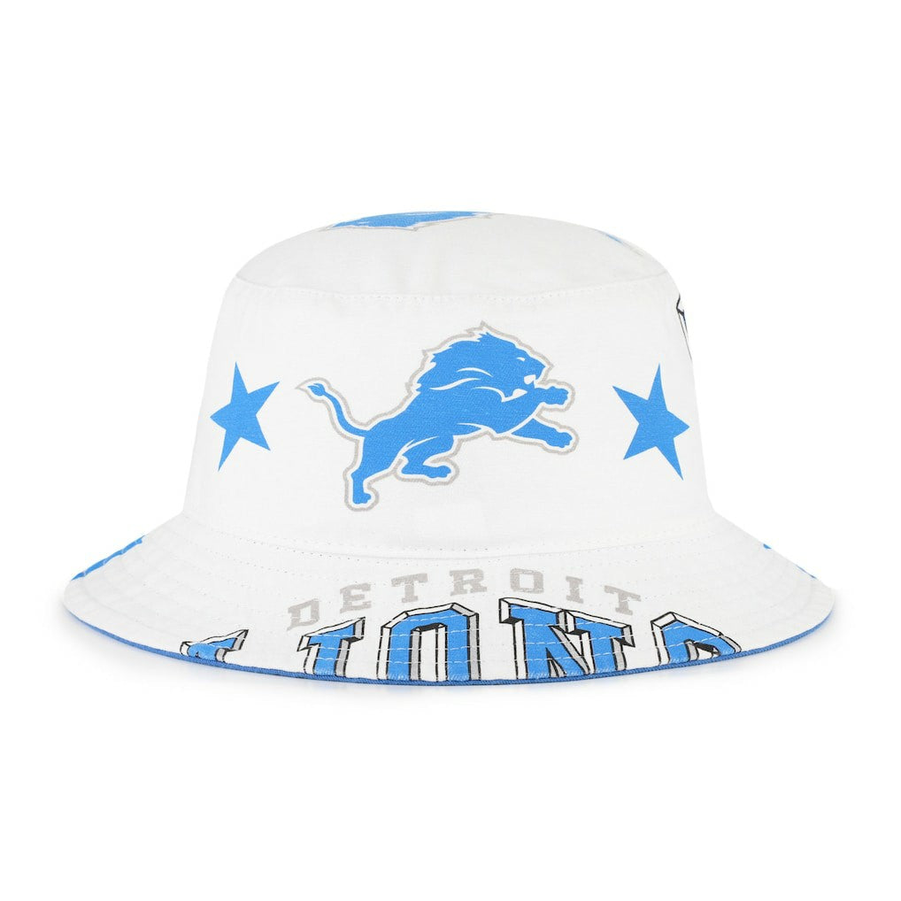 47 brand Detroit Lions '47 Women's Energize Bucket Hat White