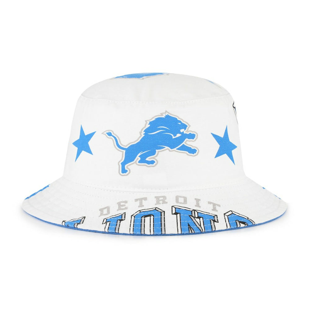 47 brand Detroit Lions '47 Women's Energize Bucket Hat White