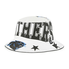47 brand Carolina Panthers '47 Women's Energize Bucket Hat White