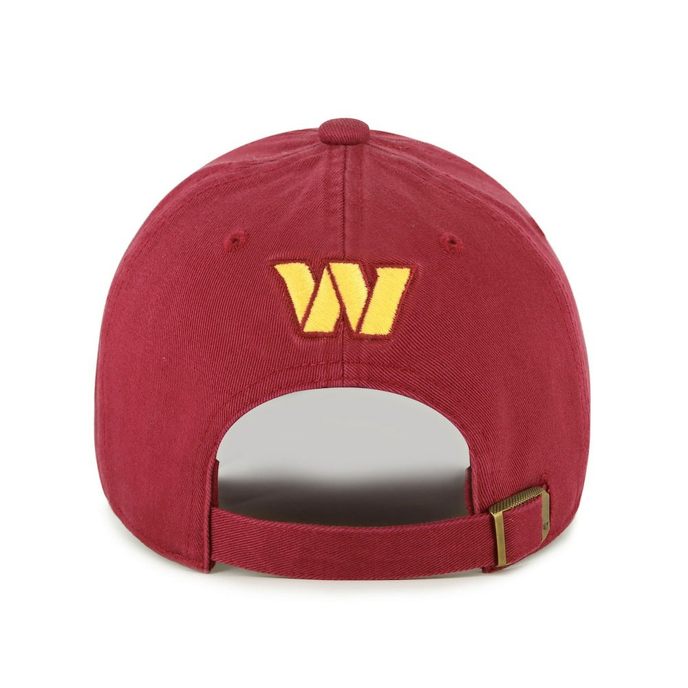 47 brand Washington Commanders '47 Women's Zoey Clean Up Adjustable Hat Burgundy