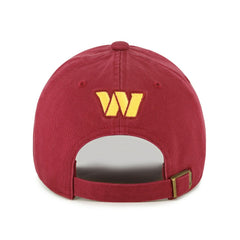 47 brand Washington Commanders '47 Women's Zoey Clean Up Adjustable Hat Burgundy