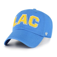 47 brand Los Angeles Chargers '47 Women's Zoey Clean Up Adjustable Hat Powder Blue
