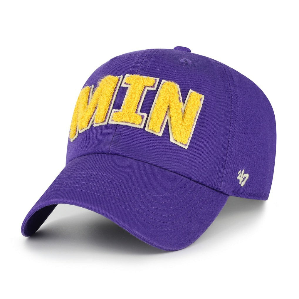 47 brand Minnesota Vikings '47 Women's Zoey Clean Up Adjustable Hat Purple