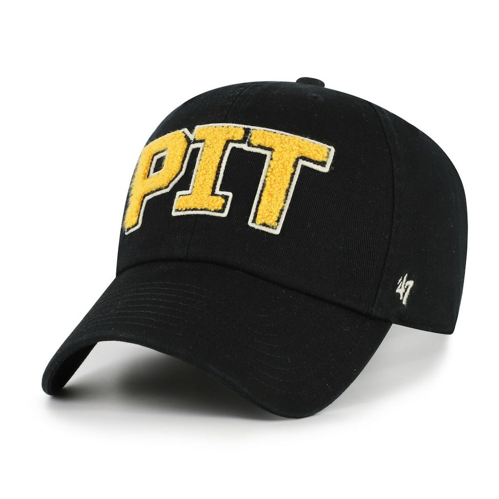 47 brand Pittsburgh Steelers '47 Women's Zoey Clean Up Adjustable Hat Black