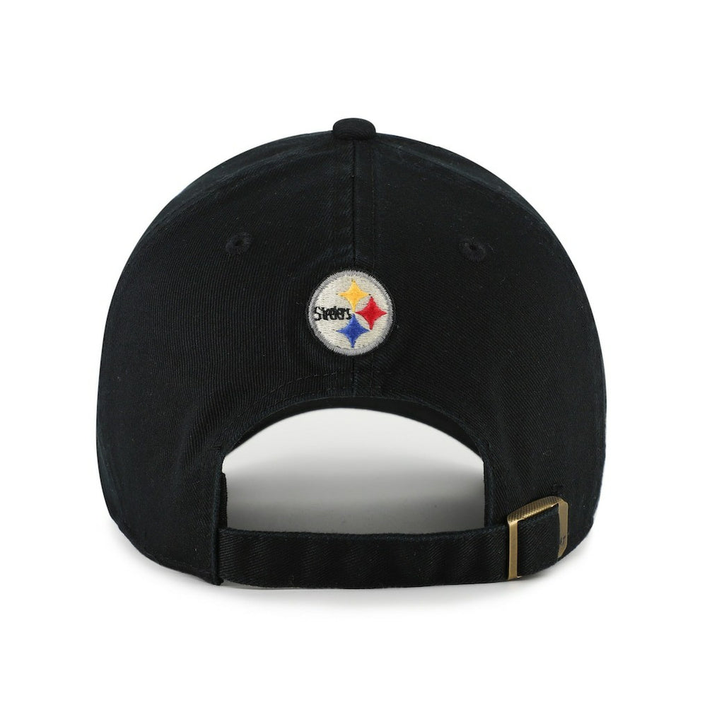 47 brand Pittsburgh Steelers '47 Women's Zoey Clean Up Adjustable Hat Black