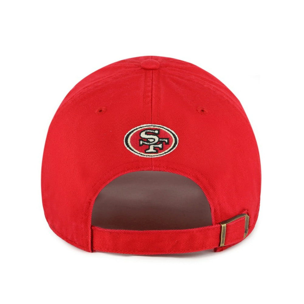 47 brand San Francisco 49ers '47 Women's Zoey Clean Up Adjustable Hat Scarlet