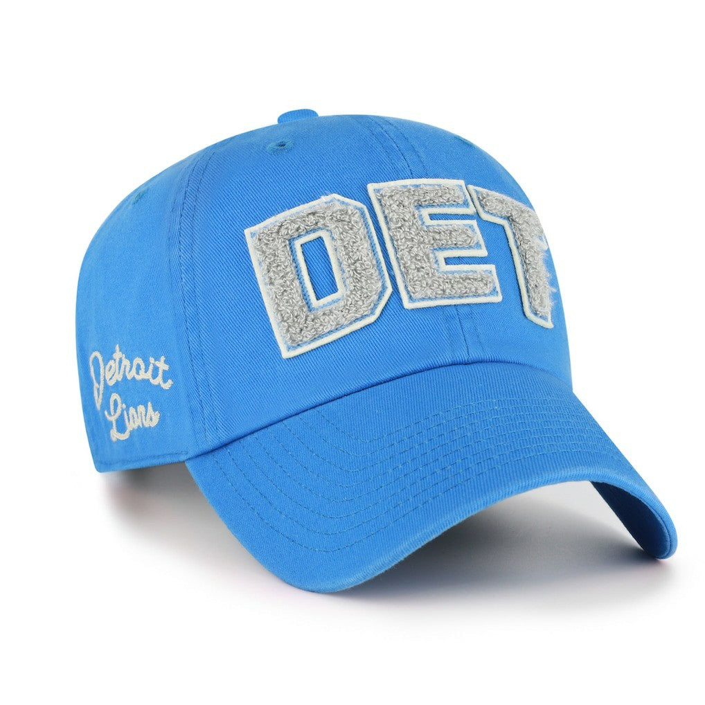 47 brand Detroit Lions '47 Women's Zoey Clean Up Adjustable Hat Blue