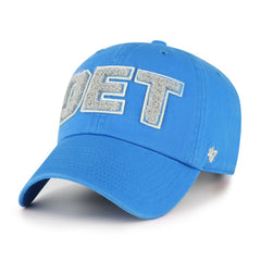47 brand Detroit Lions '47 Women's Zoey Clean Up Adjustable Hat Blue