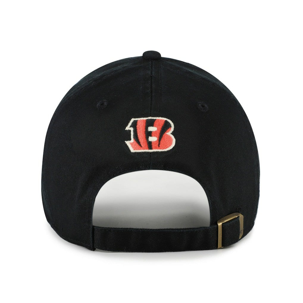 47 brand Cincinnati Bengals '47 Women's Zoey Clean Up Adjustable Hat Black