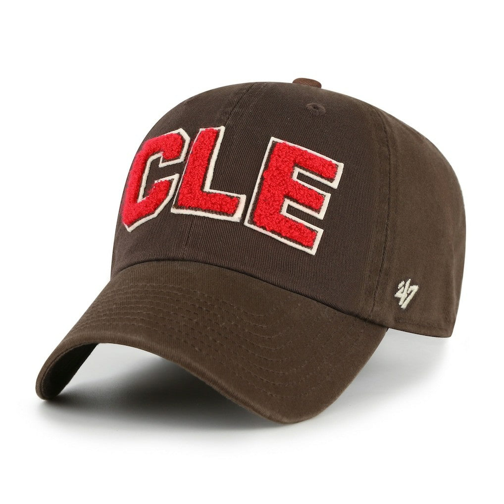 47 brand Cleveland Browns '47 Women's Zoey Clean Up Adjustable Hat Brown