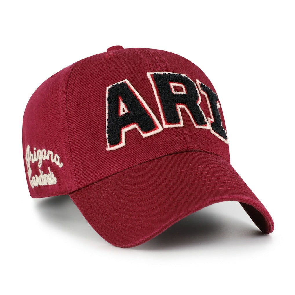 47 brand Arizona Cardinals '47 Women's Zoey Clean Up Adjustable Hat Cardinal