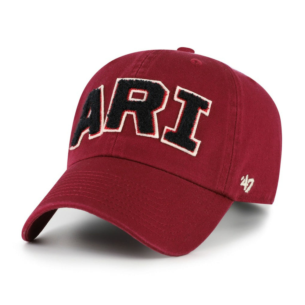 47 brand Arizona Cardinals '47 Women's Zoey Clean Up Adjustable Hat Cardinal
