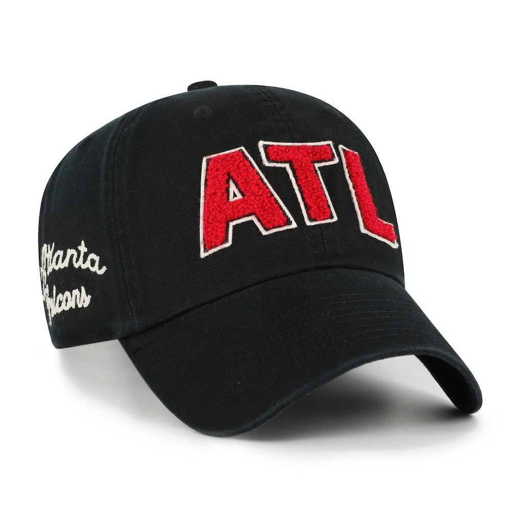 47 brand Atlanta Falcons '47 Women's Zoey Clean Up Adjustable Hat Black