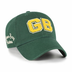 47 brand Green Bay Packers '47 Women's Zoey Clean Up Adjustable Hat Green