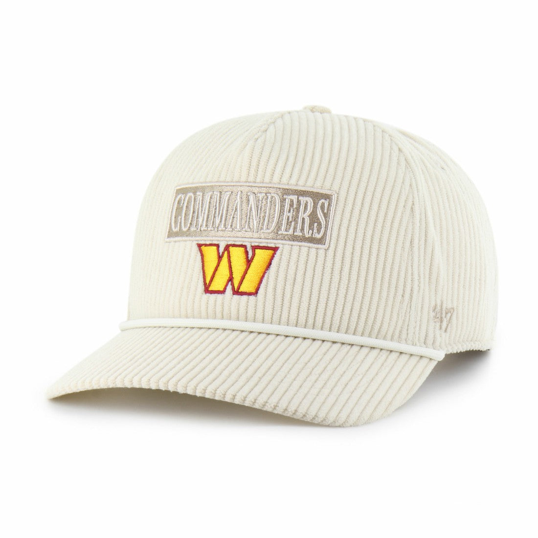 47 brand Washington Commanders '47 Women's Mellow Corduroy Hitch Adjustable Hat Natural
