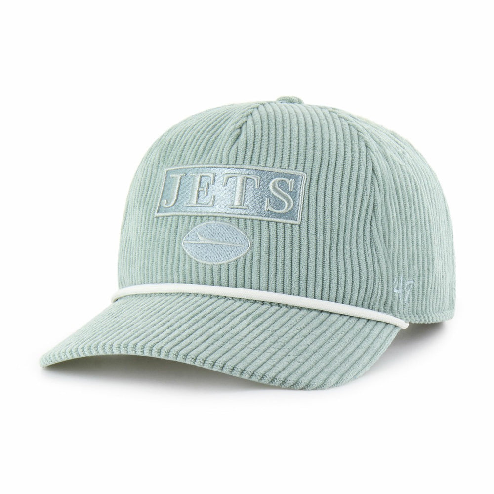 47 brand New York Jets '47 Women's Mellow Corduroy Hitch Adjustable Hat Green