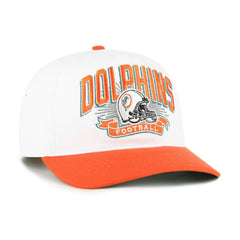 47 brand Miami Dolphins '47 Youth Prime Play Hitch Adjustable Hat White/Orange