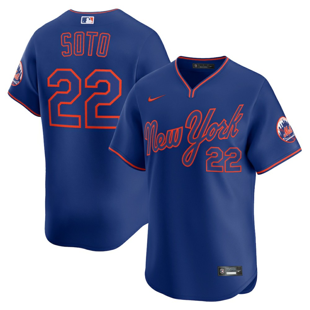 Juan Soto New York Mets Nike Alternate Limited Player Jersey - Royal - Nike Lifestyle