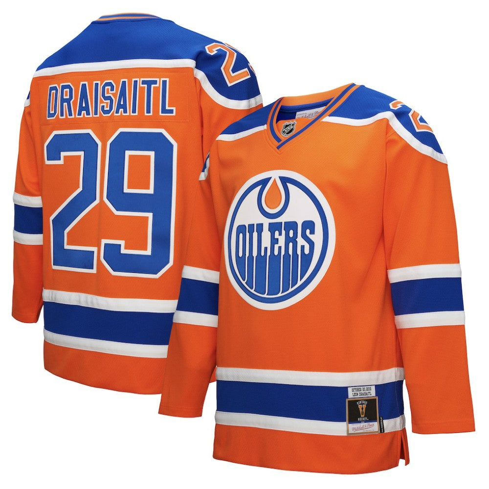 Leon Draisaitl Edmonton Oilers Mitchell & Ness Power Play Jersey - Orange - NHL 202675688