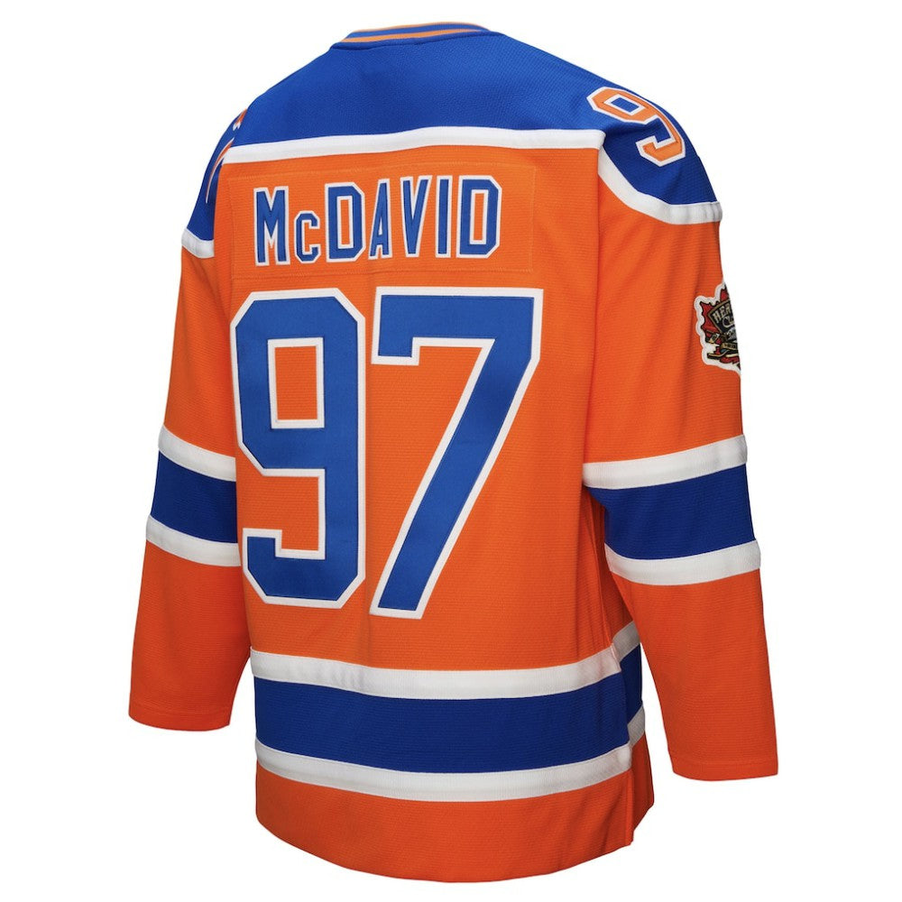 Connor McDavid Edmonton Oilers Mitchell & Ness Power Play Jersey - Orange - NHL 202675689