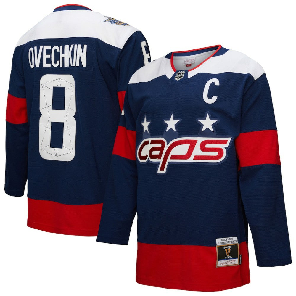 Alexander Ovechkin Washington Capitals Mitchell & Ness Power Play Jersey - Navy - NHL 202675691